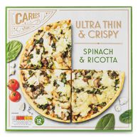 Ultra Thin & Crispy Spinach & Ricotta Pizza 370g Carlos